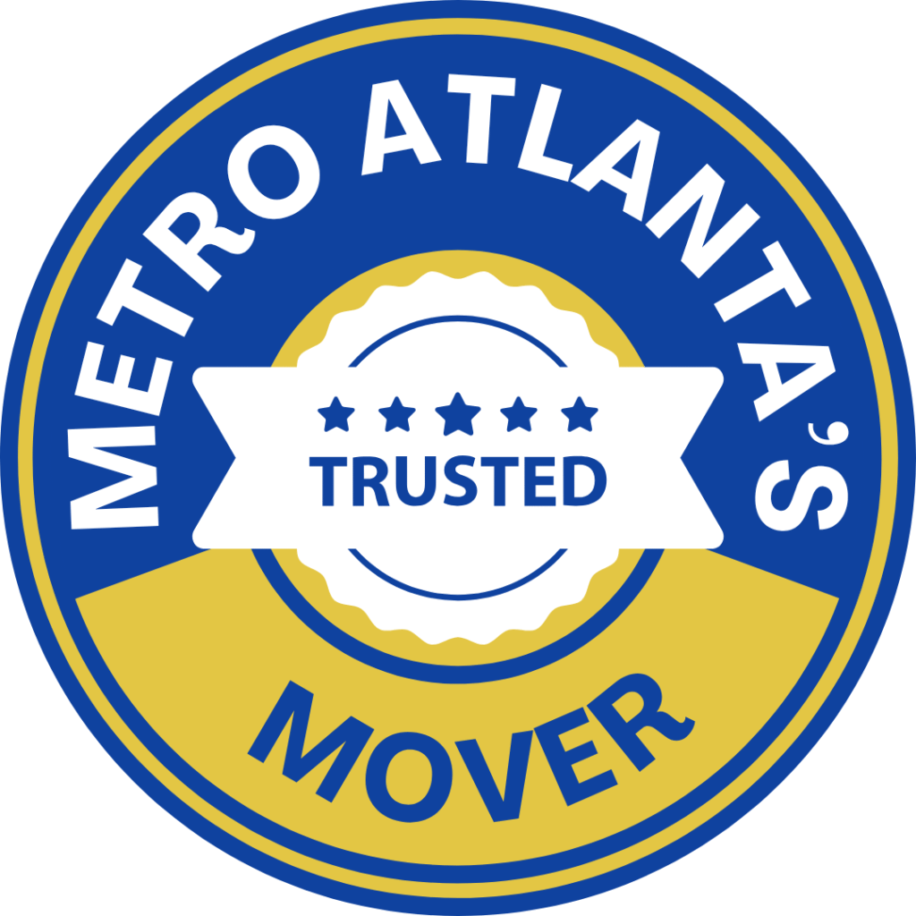 "Metro Atlanta's Trusted Mover" badge